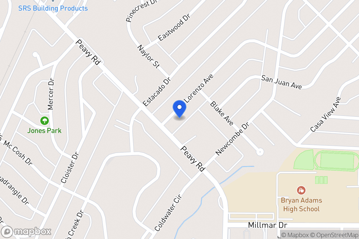 Map of 10014 San Lorenzo Ave