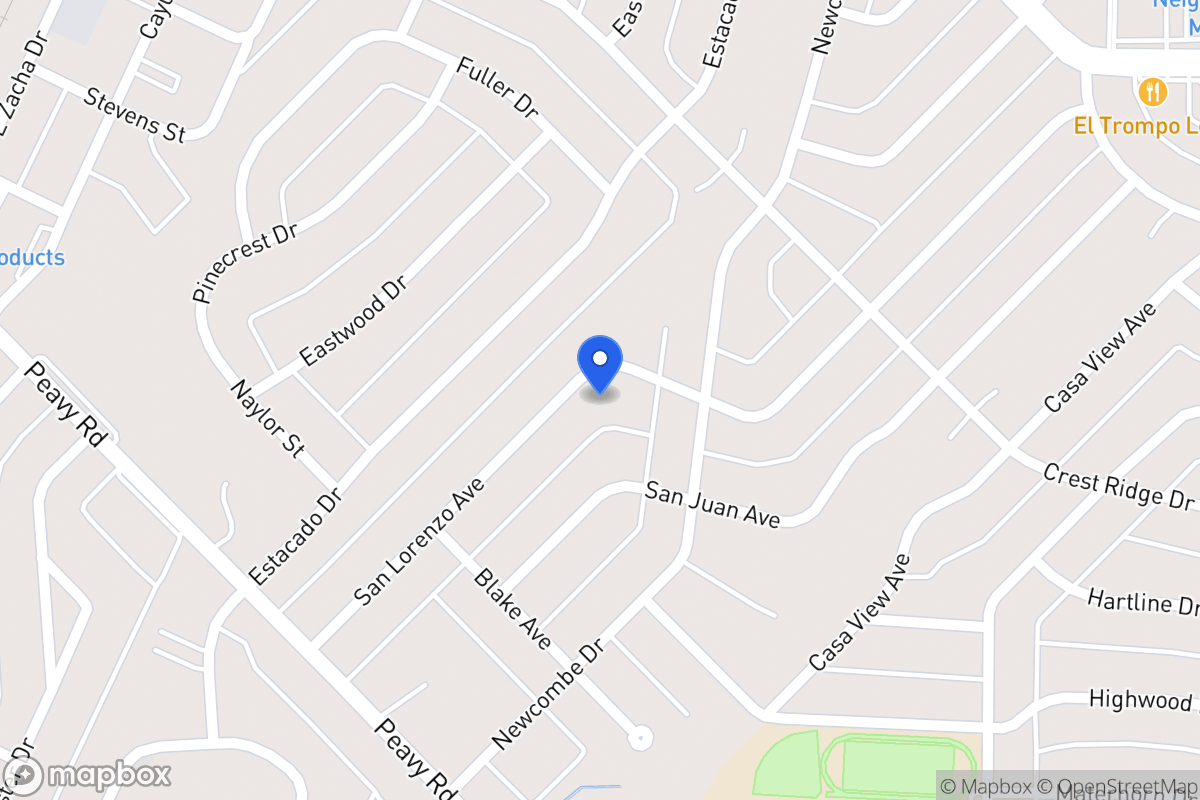 Map of 10106 San Lorenzo Ave
