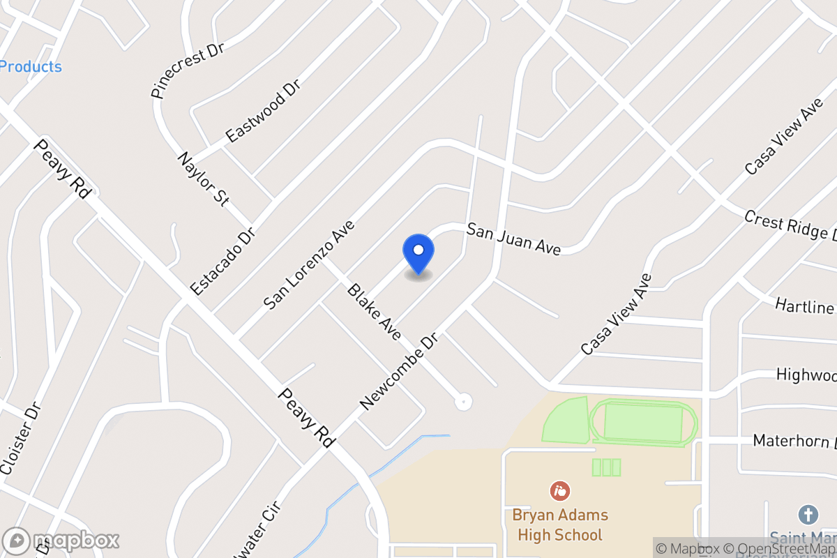 Map of 10062 San Juan Ave