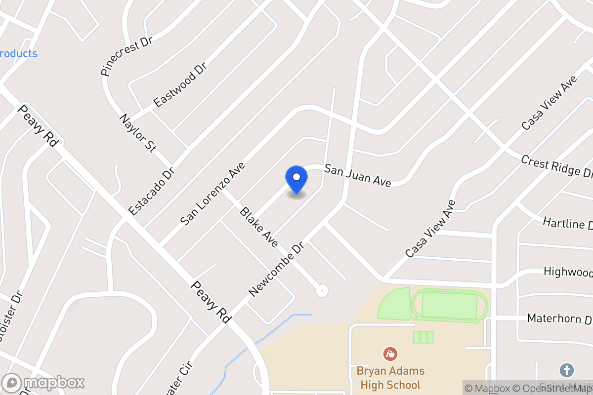 Map of 10066 San Juan Ave