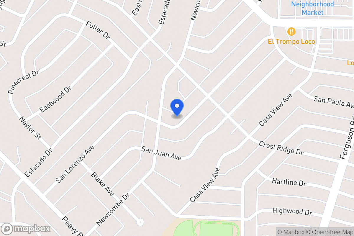 Map of 10157 San Lorenzo Ave