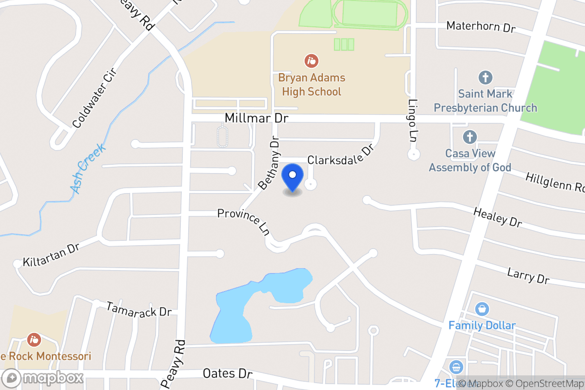 Map of 2018 Clarksdale Pl