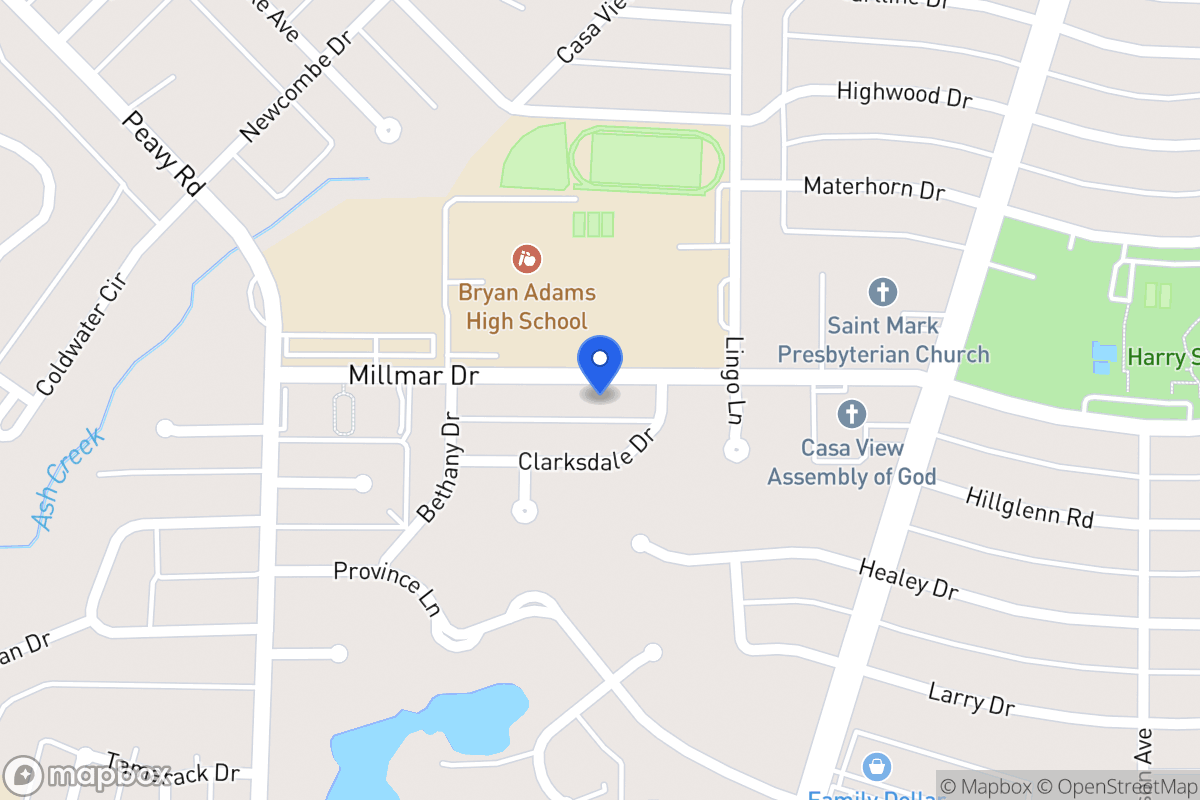 Map of 2112 Millmar Cir