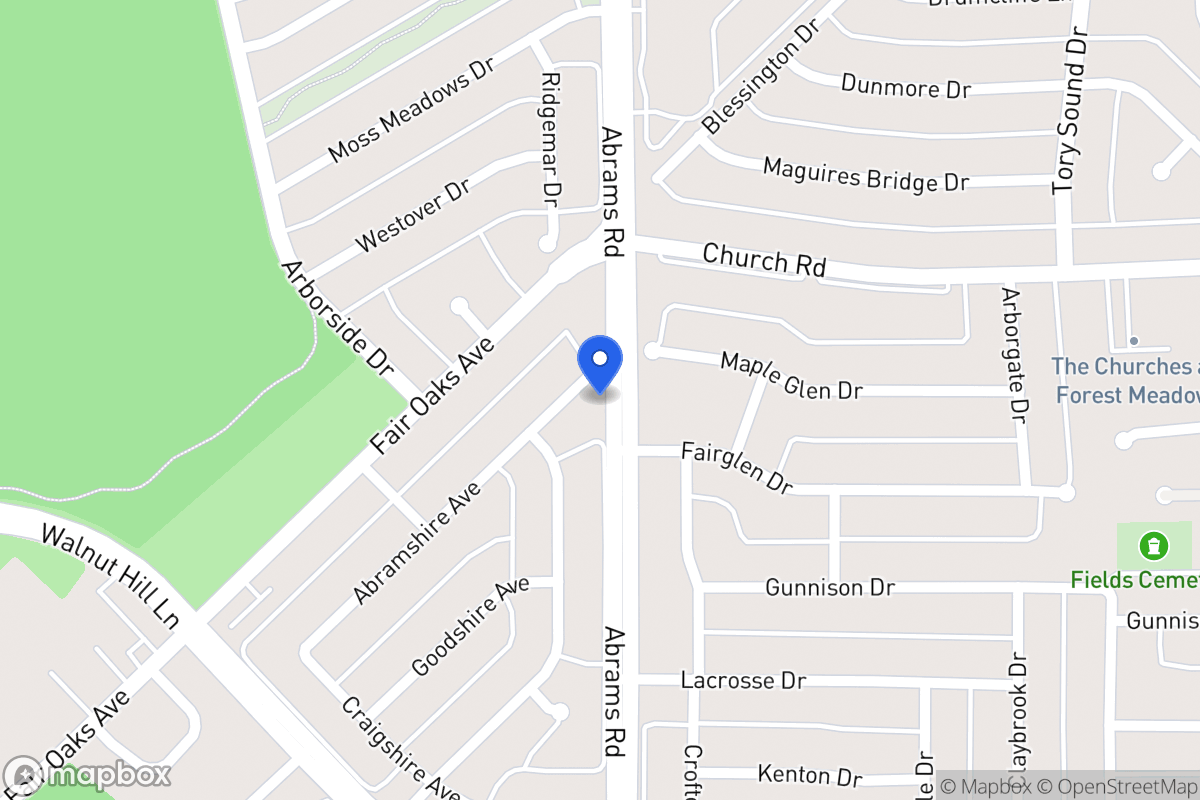 Map of 8038 Abramshire Ave