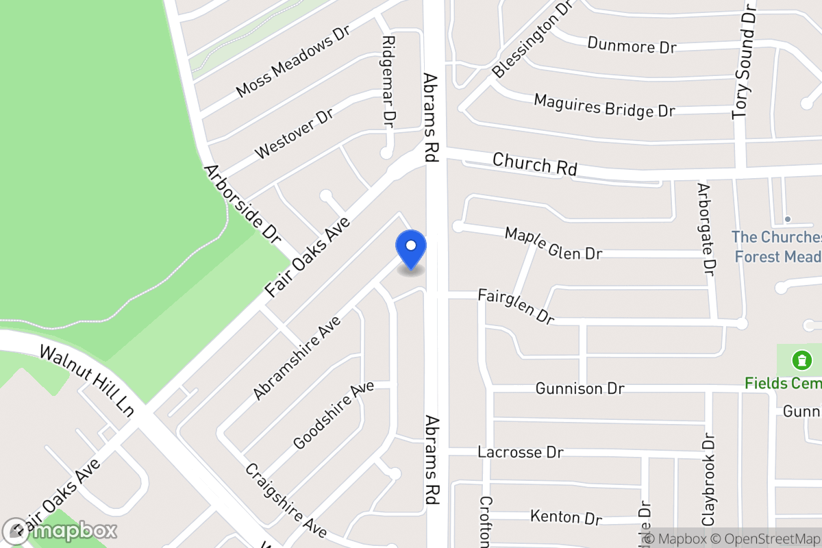 Map of 8034 Abramshire Ave