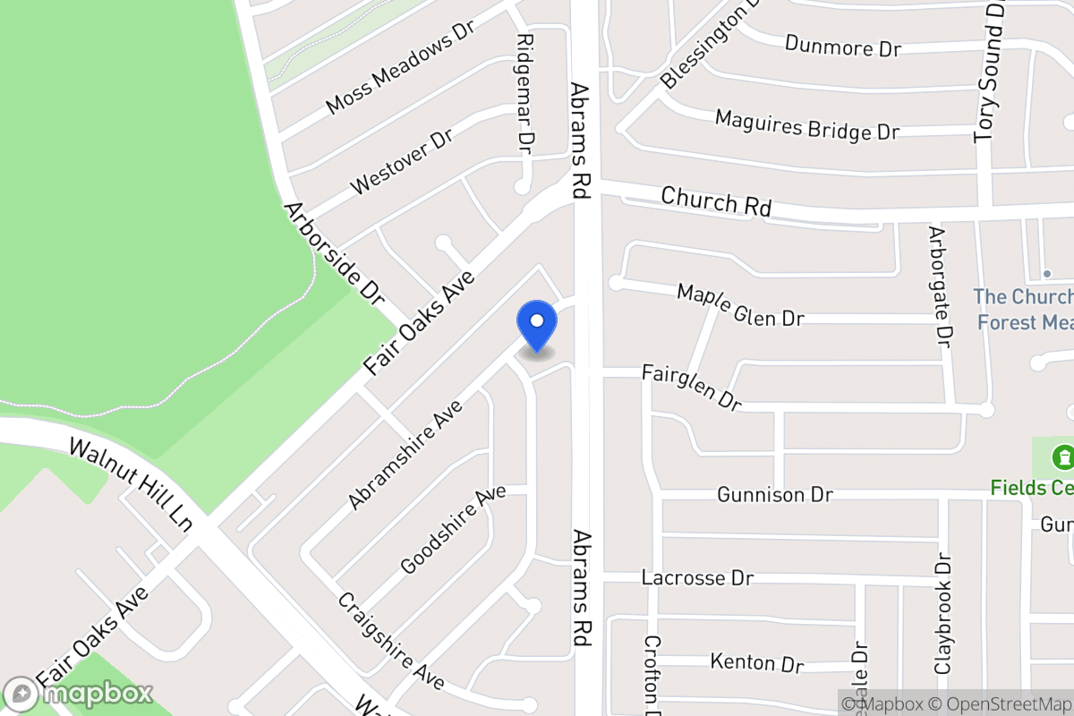 Map of 8030 Abramshire Ave