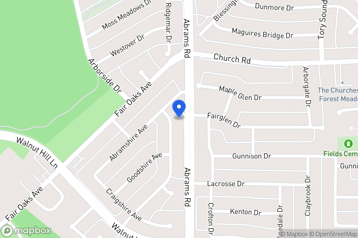 Map of 7518 Hundley Blvd