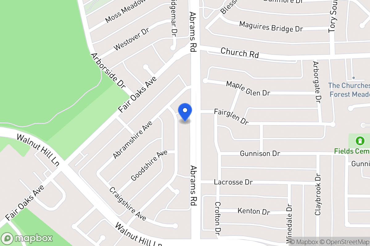 Map of 7514 Hundley Blvd