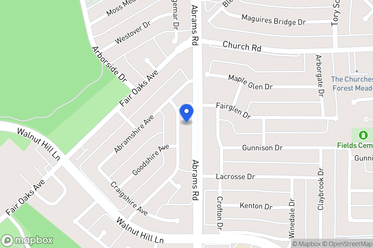 Map of 7510 Hundley Blvd