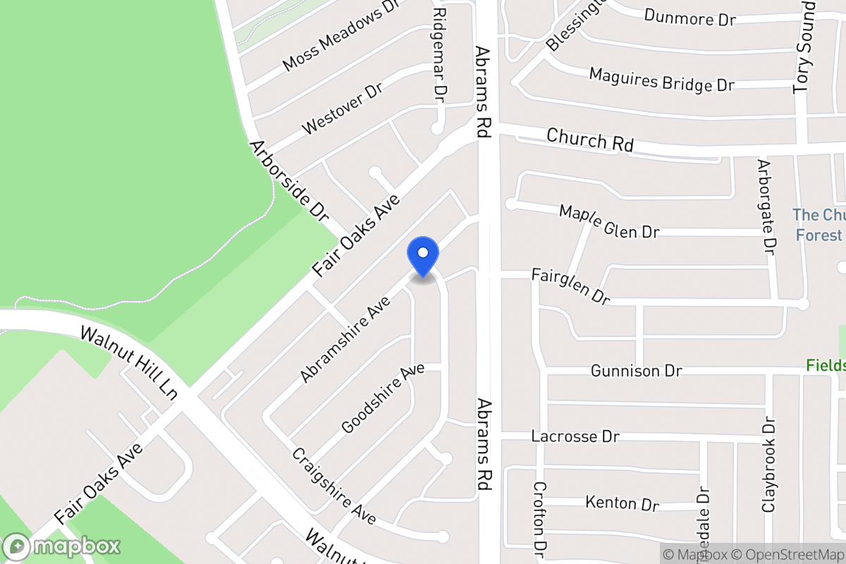 Map of 7519 Hundley Blvd