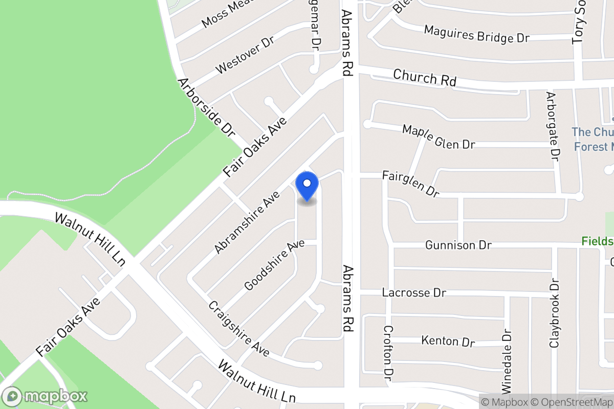 Map of 7509 Hundley Blvd