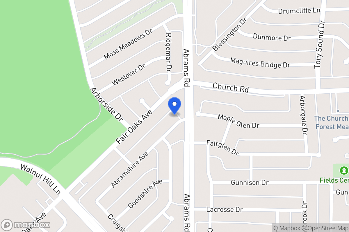 Map of 8039 Abramshire Ave