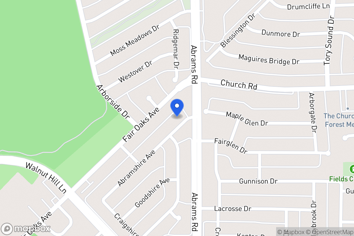 Map of 8035 Abramshire Ave