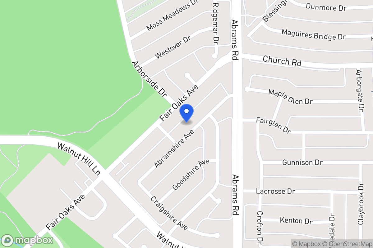 Map of 8009 Abramshire Ave