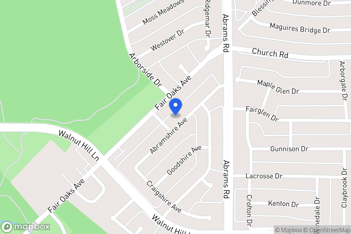 Map of 8005 Abramshire Ave