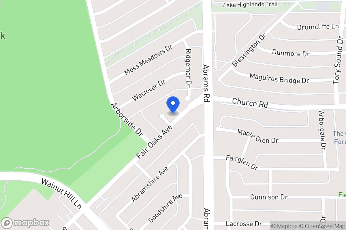 Map of 7702 Twisted Oaks Cir