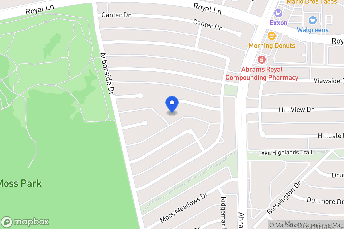 Map of 9306 Timberhollow Cir