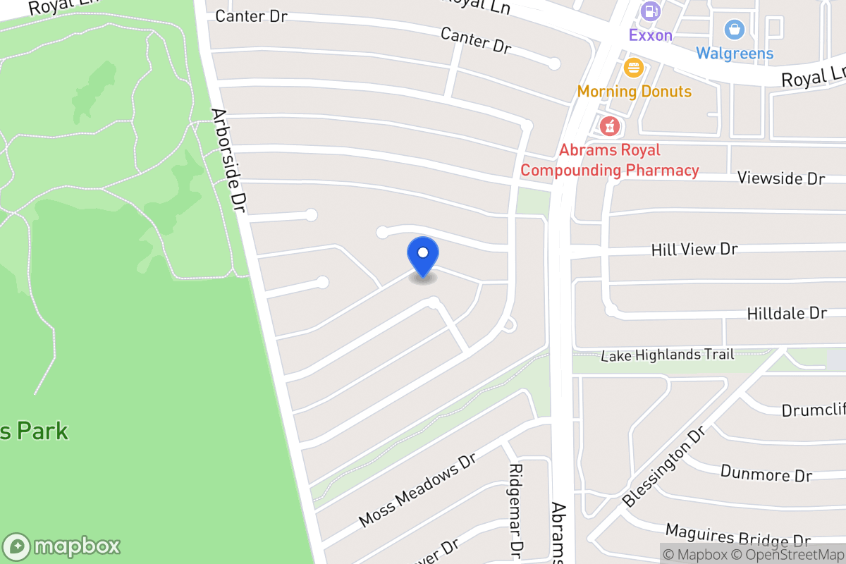 Map of 9231 Westpark Dr