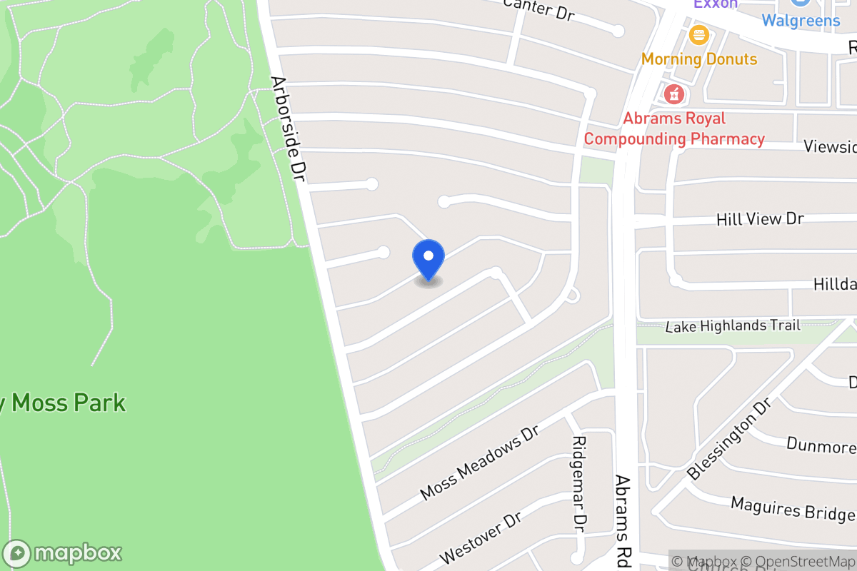 Map of 9219 Westpark Dr
