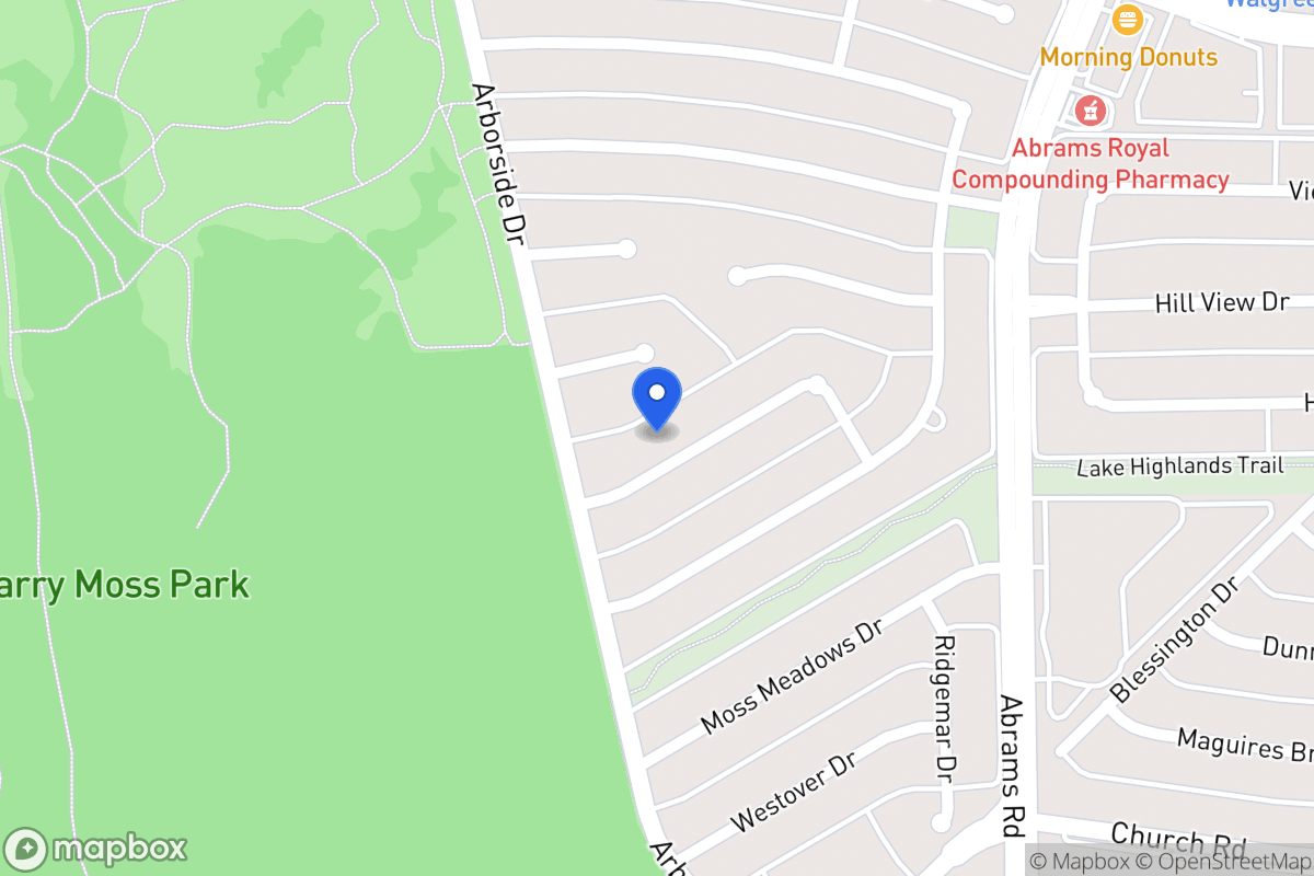 Map of 9209 Westpark Dr