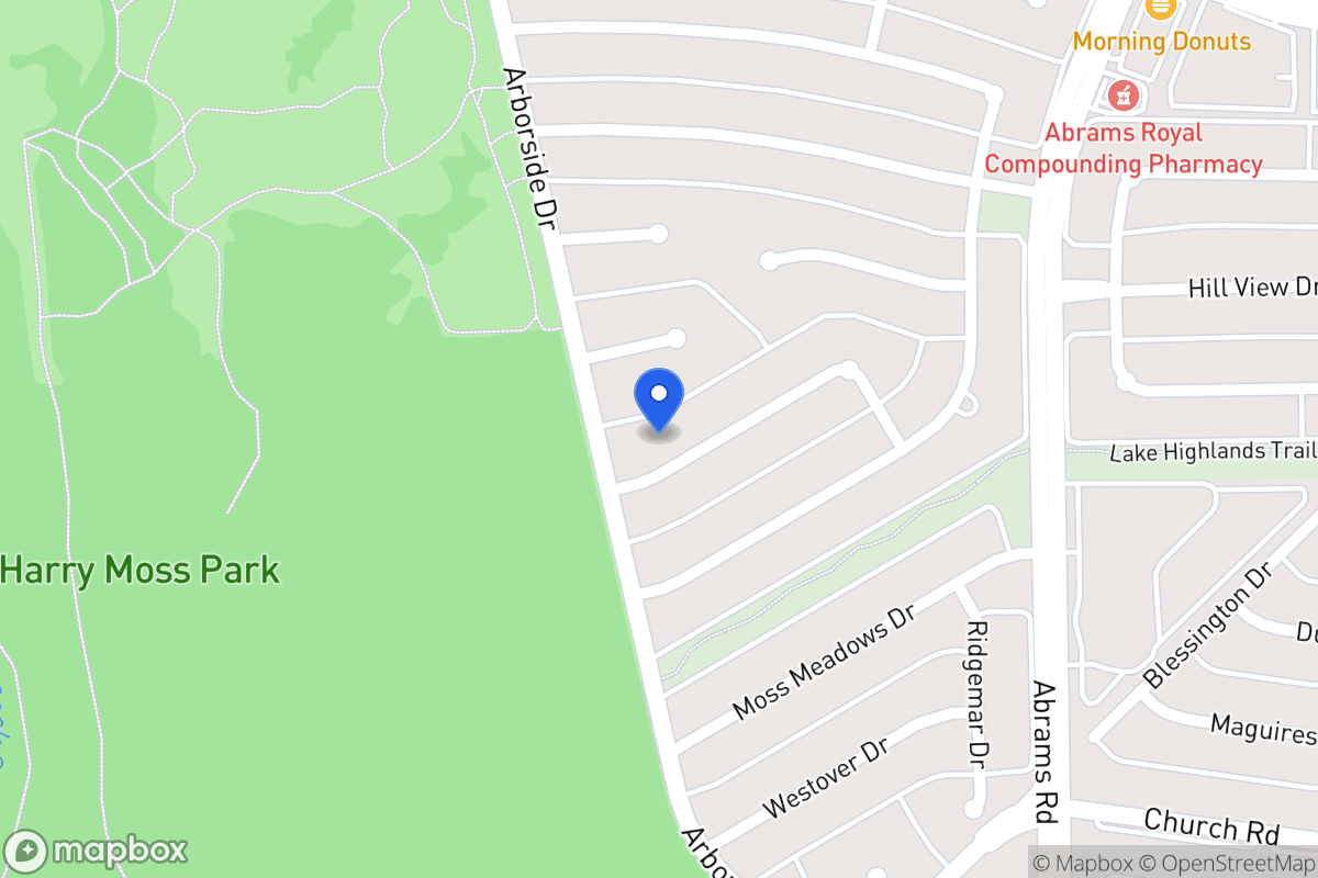 Map of 9205 Westpark Dr