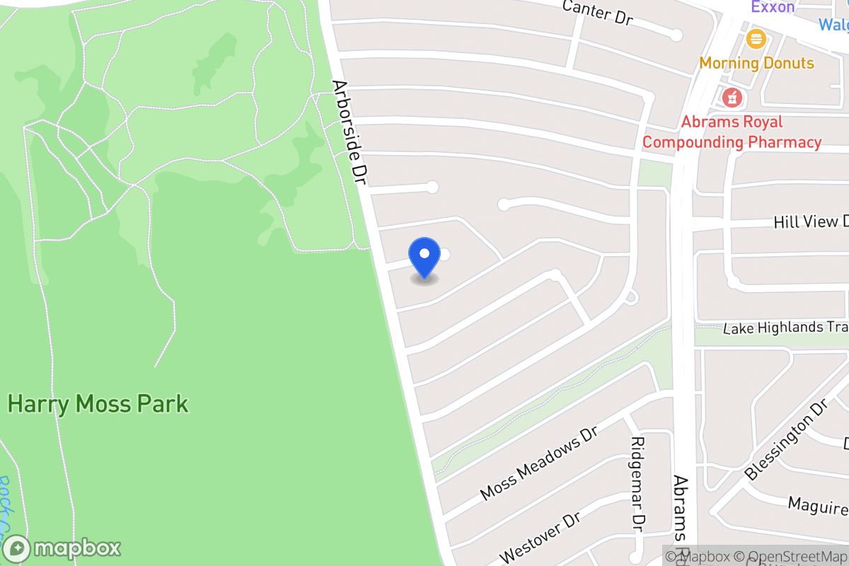 Map of 9206 Westview Cir