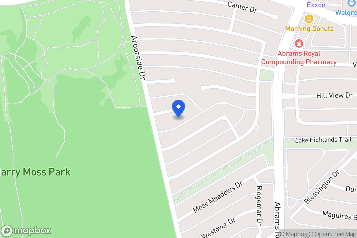 Map of 9210 Westview Cir