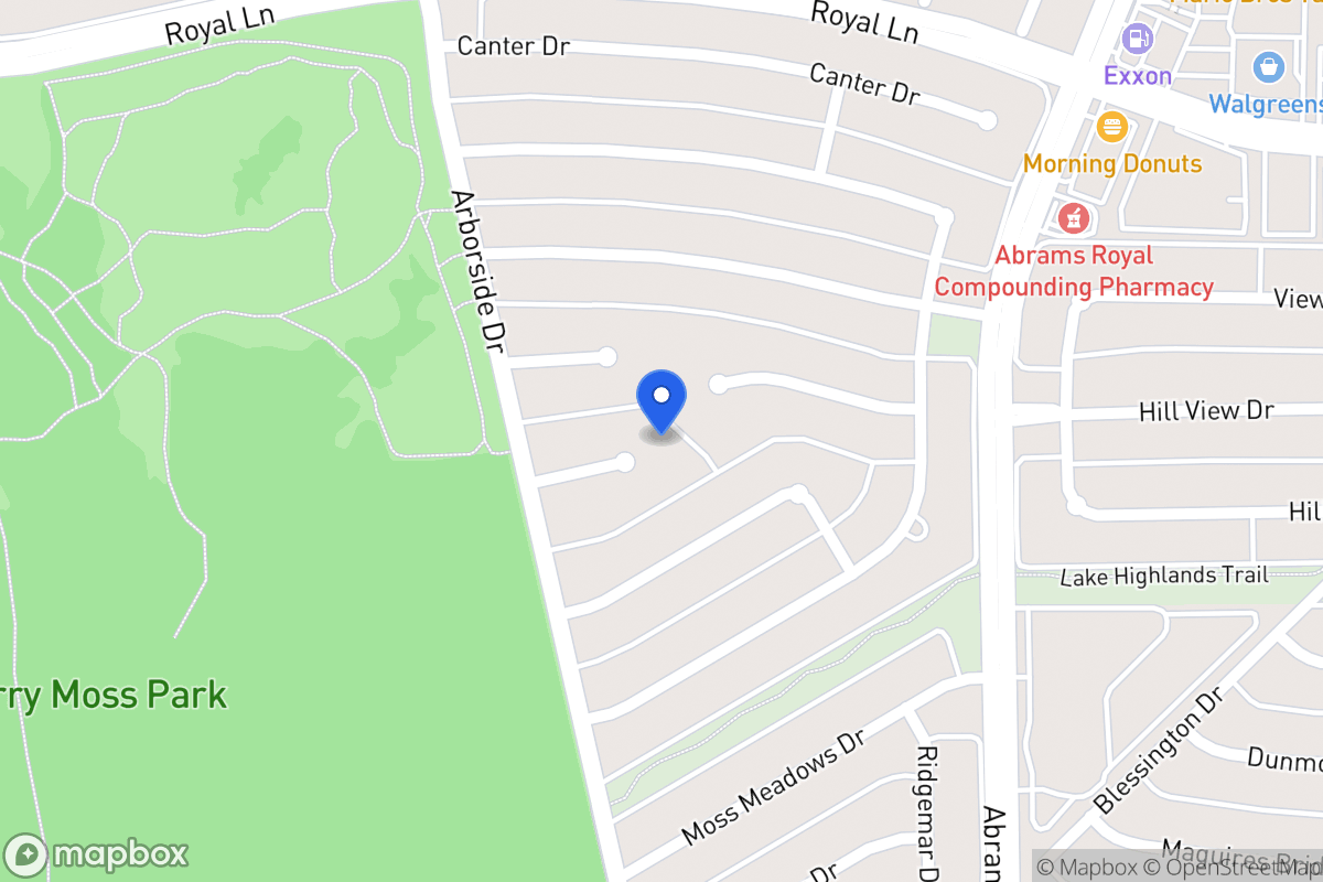 Map of 9215 Westview Cir