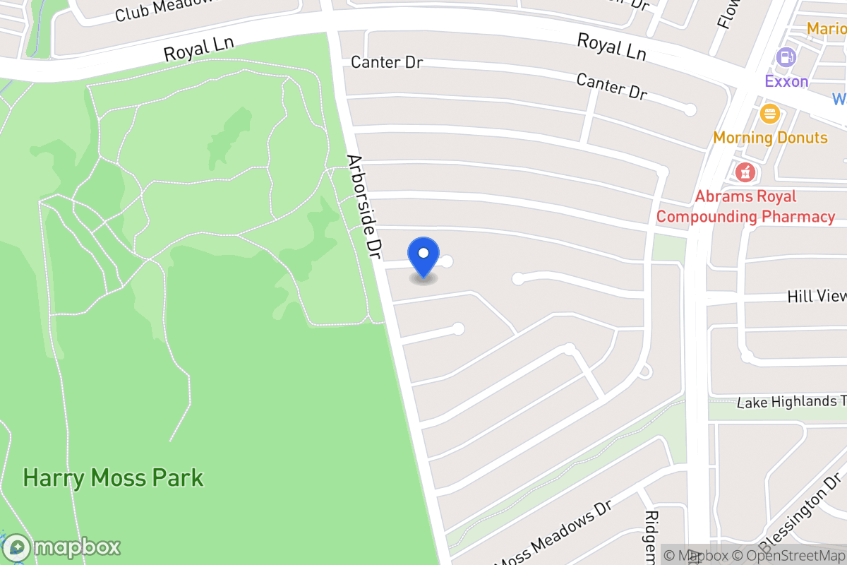 Map of 9206 Westwind Ct
