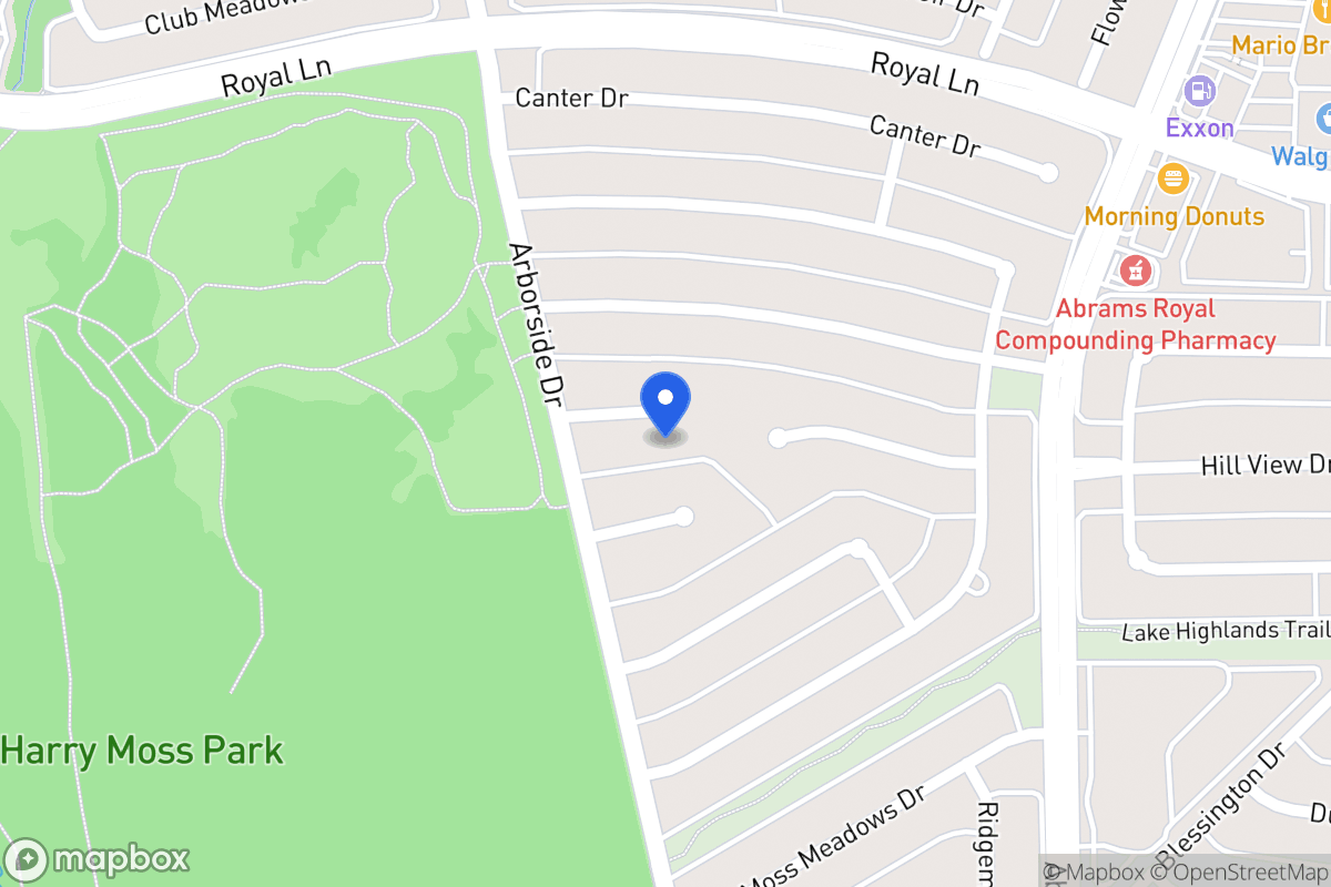 Map of 9210 Westwind Ct