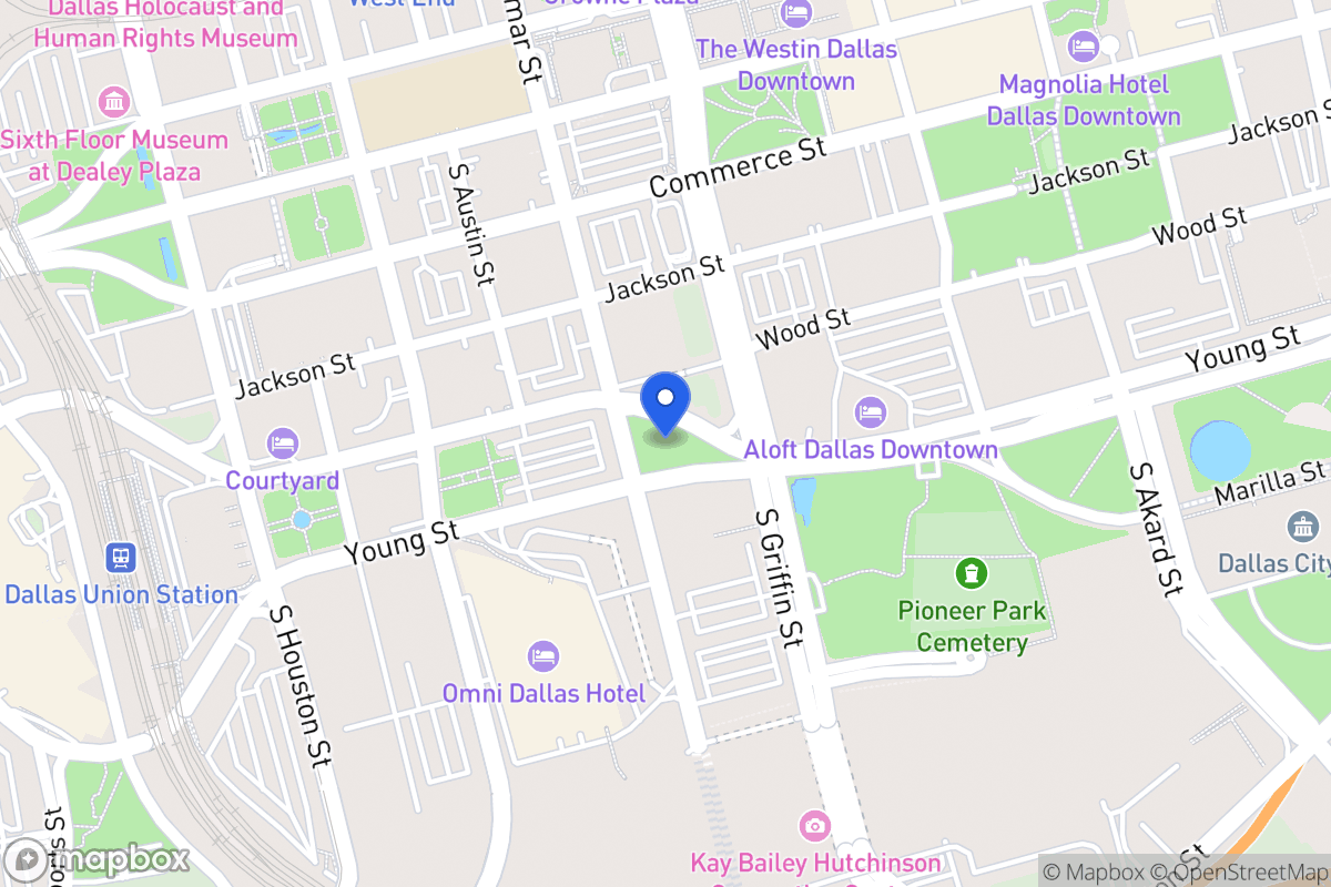 Map of 911 Young St