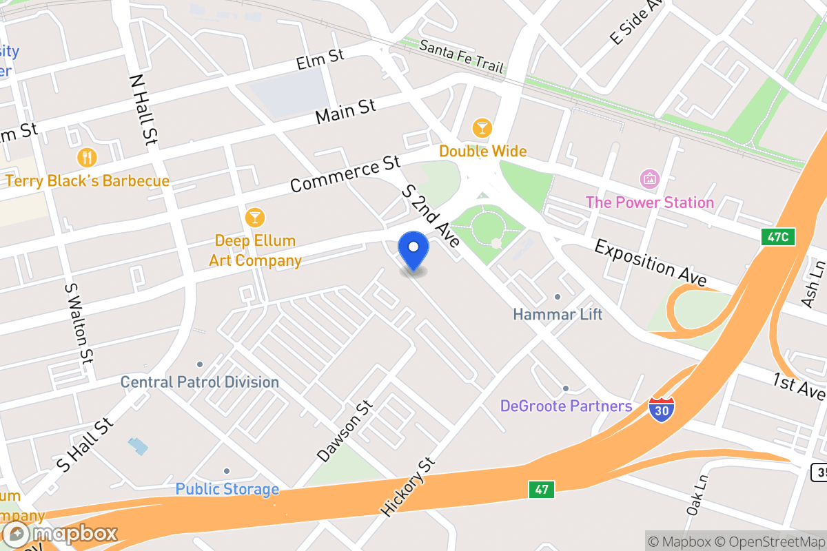 Map of 555 2nd Ave