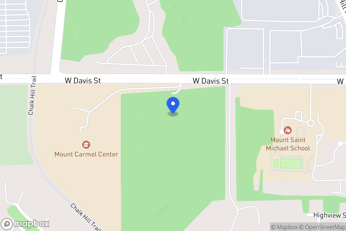 Map of 4540 W Davis St