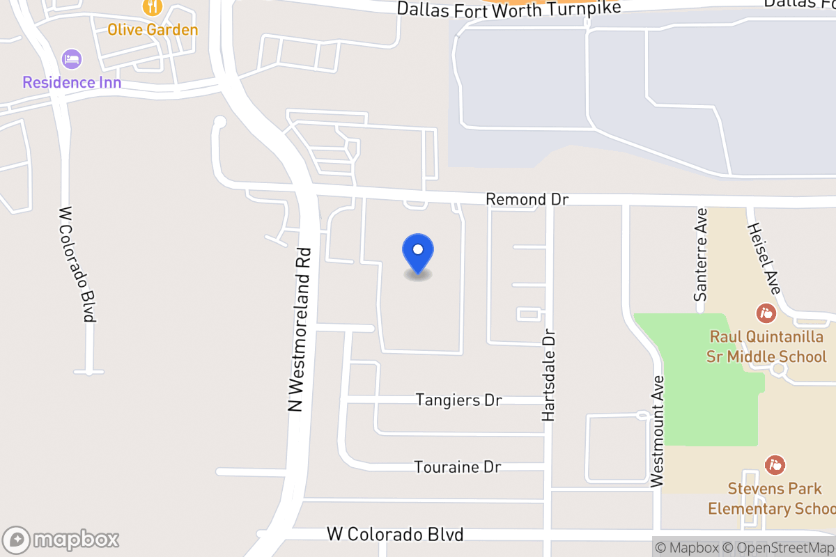 Map of 3050 Remond Dr