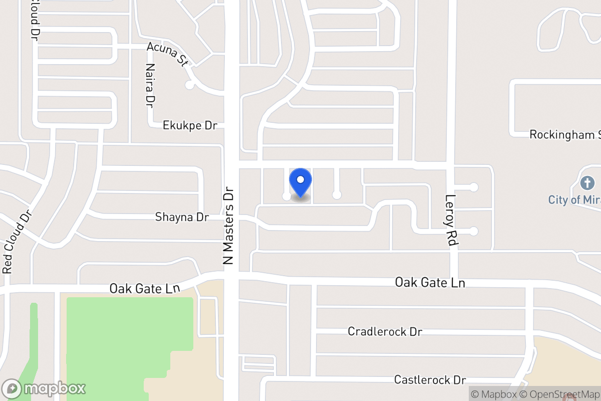 Map of 1806 Jim Reinthal Ct