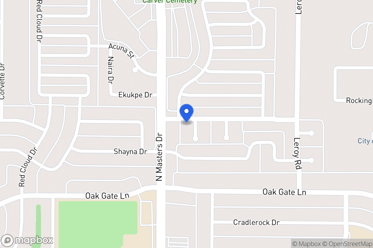Map of 1823 Jim Reinthal Ct