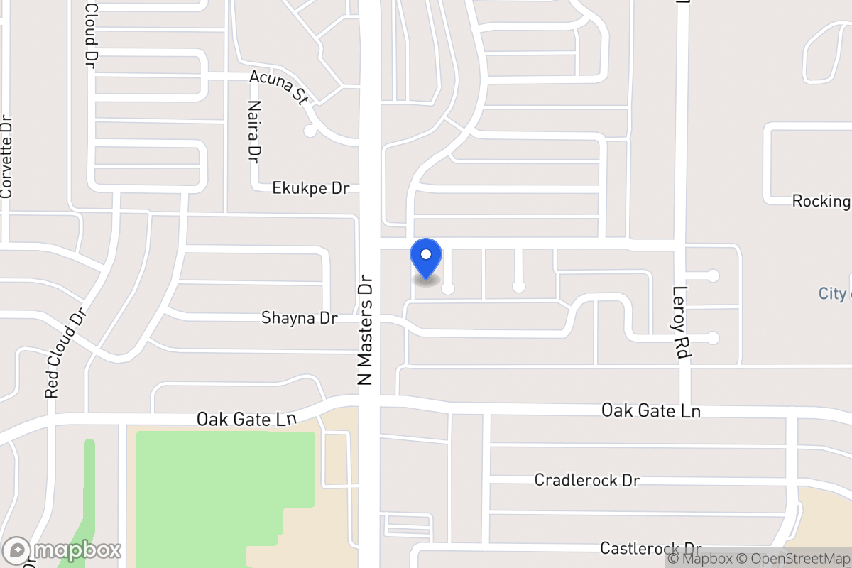 Map of 1811 Jim Reinthal Ct