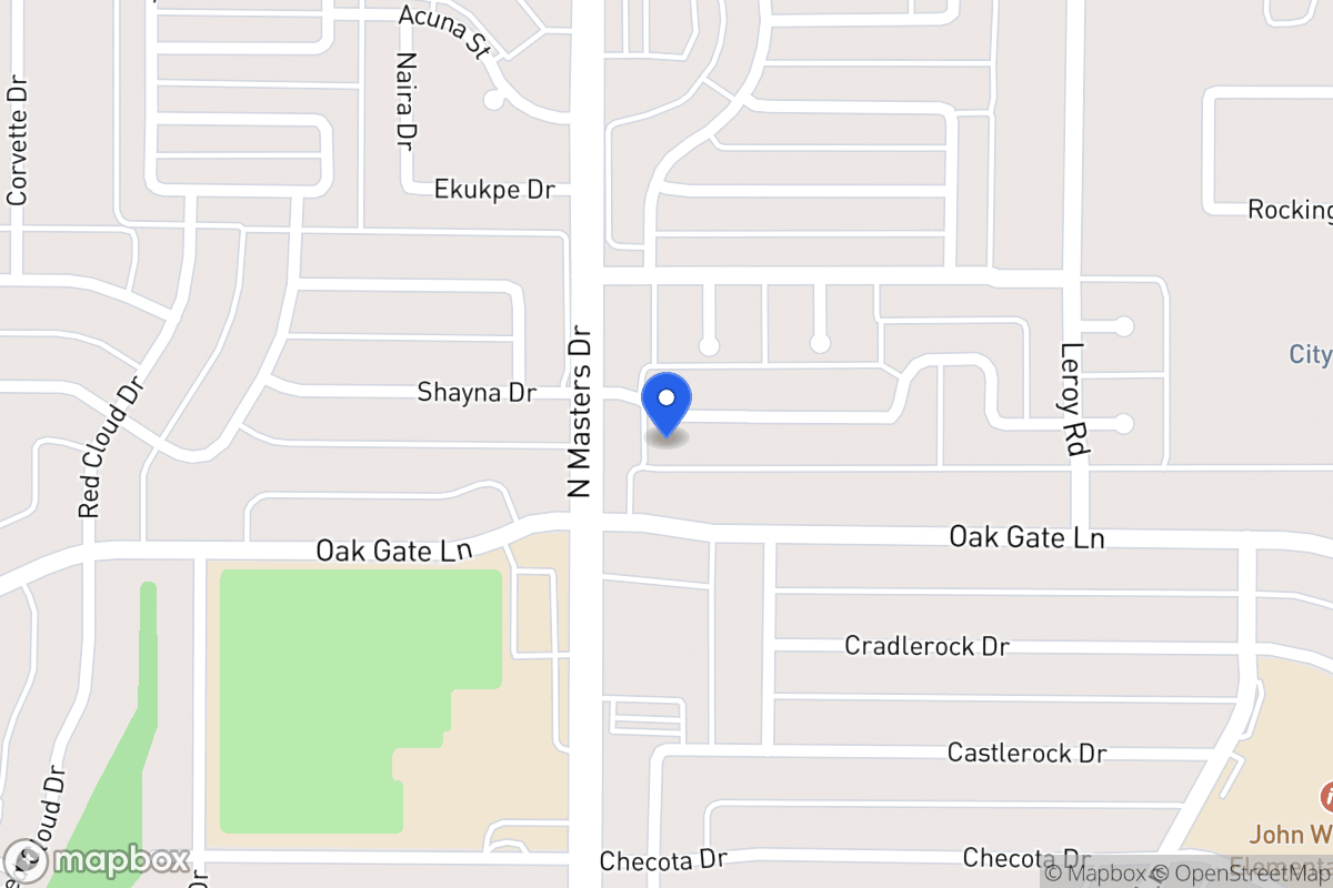 Map of 10210 Shayna Dr