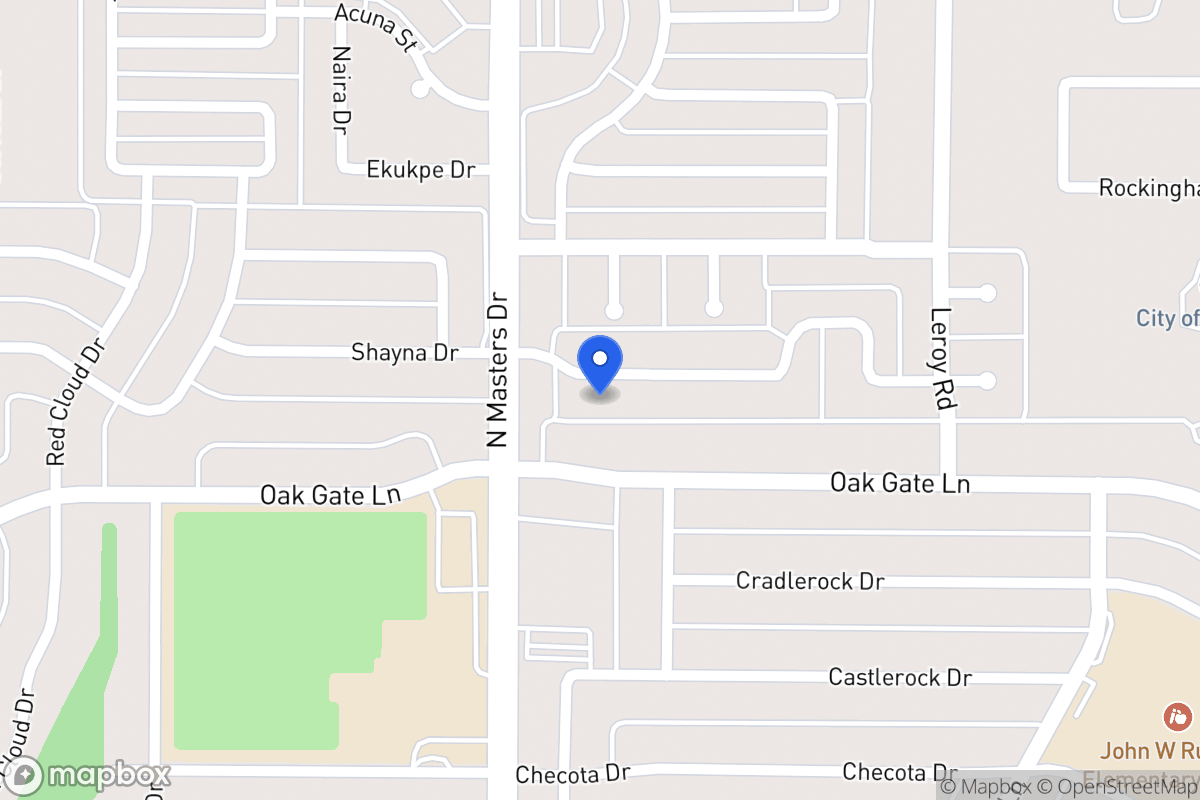Map of 10218 Shayna Dr