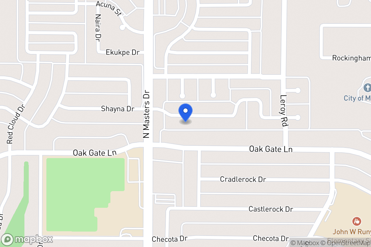 Map of 10226 Shayna Dr