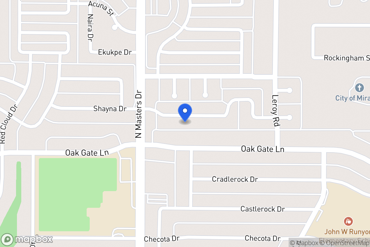 Map of 10234 Shayna Dr