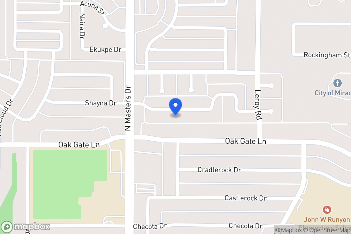 Map of 10238 Shayna Dr