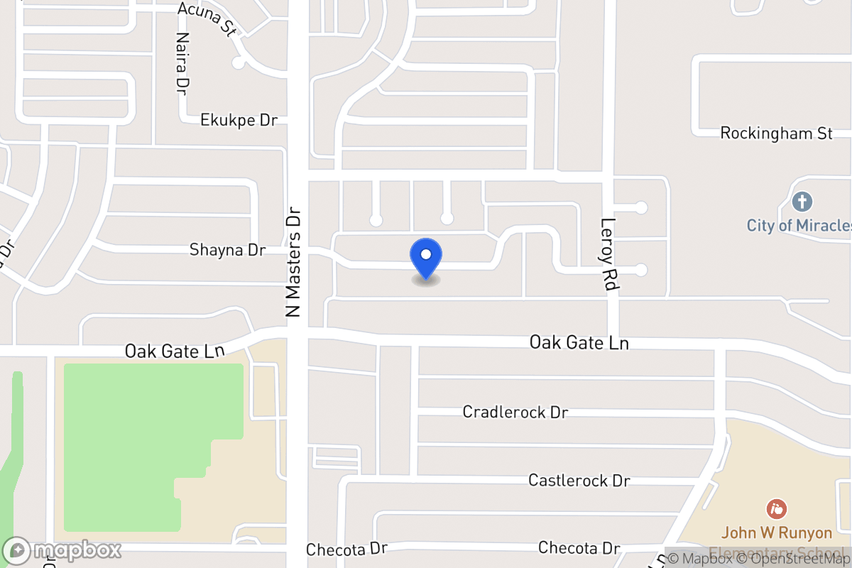 Map of 10246 Shayna Dr