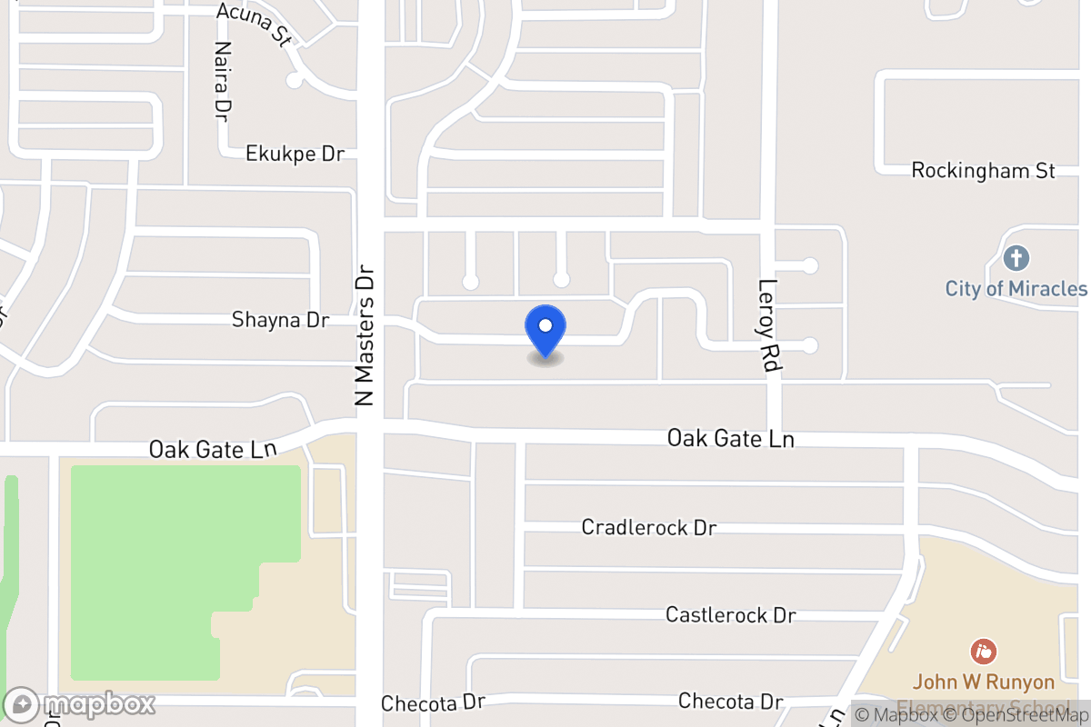 Map of 10250 Shayna Dr