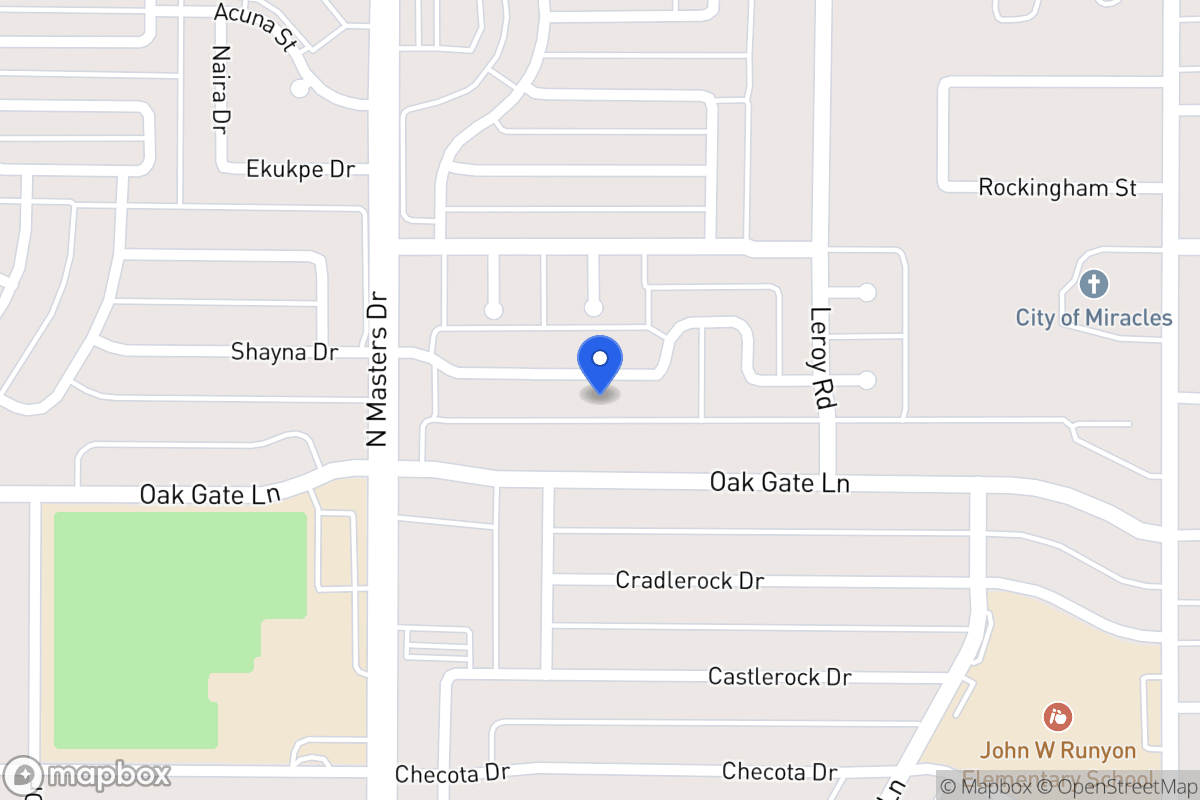 Map of 10258 Shayna Dr