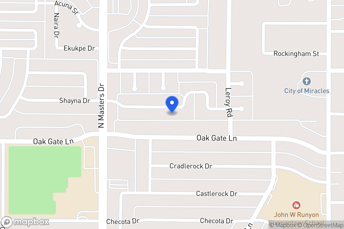 Map of 10308 Shayna Dr