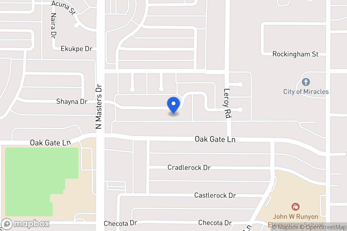 Map of 10312 Shayna Dr