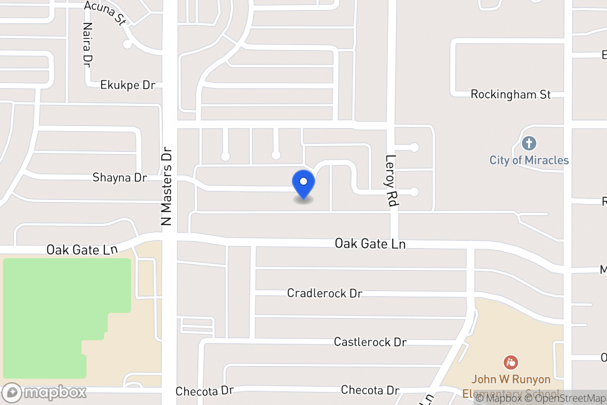 Map of 10316 Shayna Dr