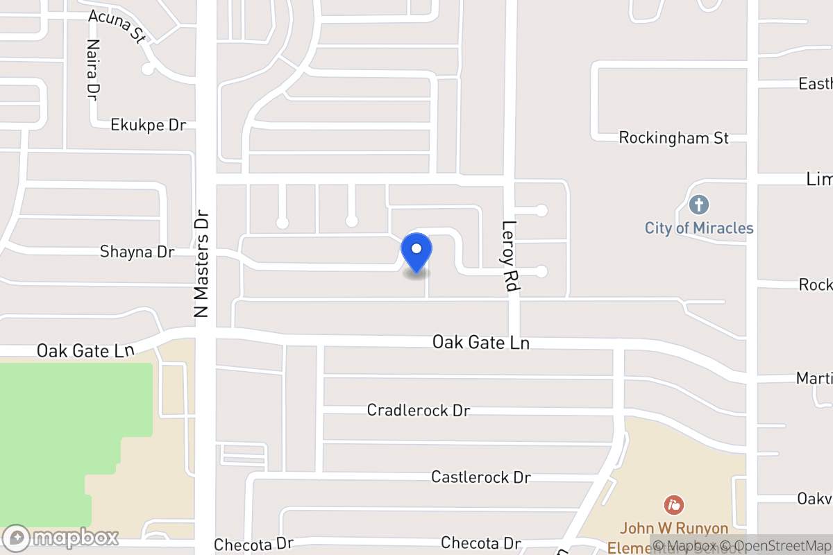 Map of 10328 Shayna Dr