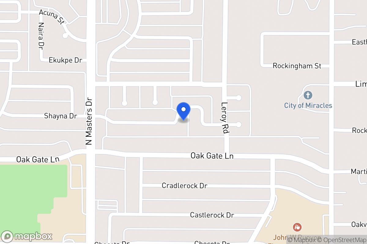 Map of 10332 Shayna Dr